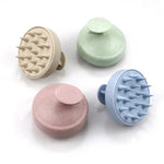 1pc Silicone Shampoo Brush Head Scalp Massage Comb Hair Washing Combs Bath Shower Body Massage Brushes Salon Hairdressing Tools