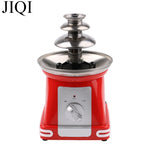 110V/220V Chocolate Fountain Machine 3 Layer Detachable Chocolate Melter DIY Choc Waterfall dispenser  With Heating Fondue