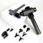 High-Quality Vibration Electric Deep Muscle Body Therapy Fascia Massage Gun Long Handle Massage Gun