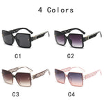2026 Fashion Brand Luxury Designer Sunglasses Women Square Vintage Elegant Cute Shades Glasses Trendy Travel Party Sunglasses