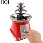 110V/220V Chocolate Fountain Machine 3 Layer Detachable Chocolate Melter DIY Choc Waterfall dispenser  With Heating Fondue