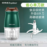 Baby Food Processor, Multifunctional Mini Grinder and Blender, 304 Stainless Steel, Glass Bowl, Detachable Design Easy Cleaning