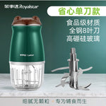 Baby Food Processor, Multifunctional Mini Grinder and Blender, 304 Stainless Steel, Glass Bowl, Detachable Design Easy Cleaning