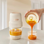 Mini Baby Food Processor 8-Blade Electric Grinder and Blender, 150mL Compact Design, Food-Grade Material,Easy Clean Puree Maker