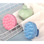 1pc Silicone Shampoo Brush Head Scalp Massage Comb Hair Washing Combs Bath Shower Body Massage Brushes Salon Hairdressing Tools